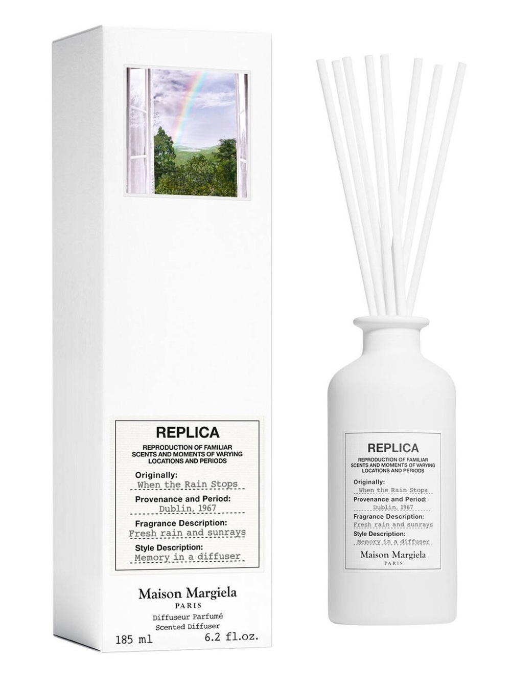 Maison Margiela Replica When the Rain Stops Reed Diffuser F/S 6.2 Oz. NEW IN BOX